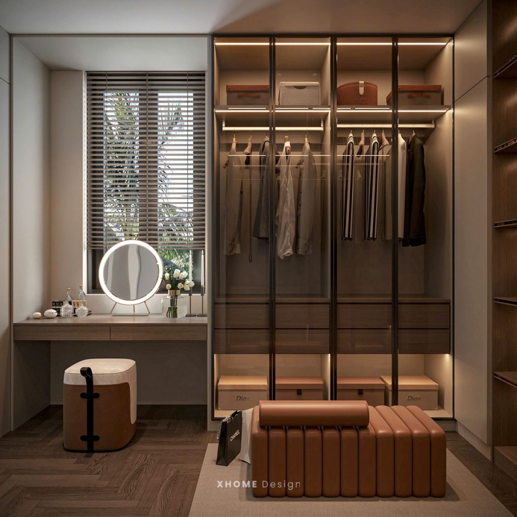 Noi that biet thu hien dai 3 tang tai Binh Chanh 30 of 55