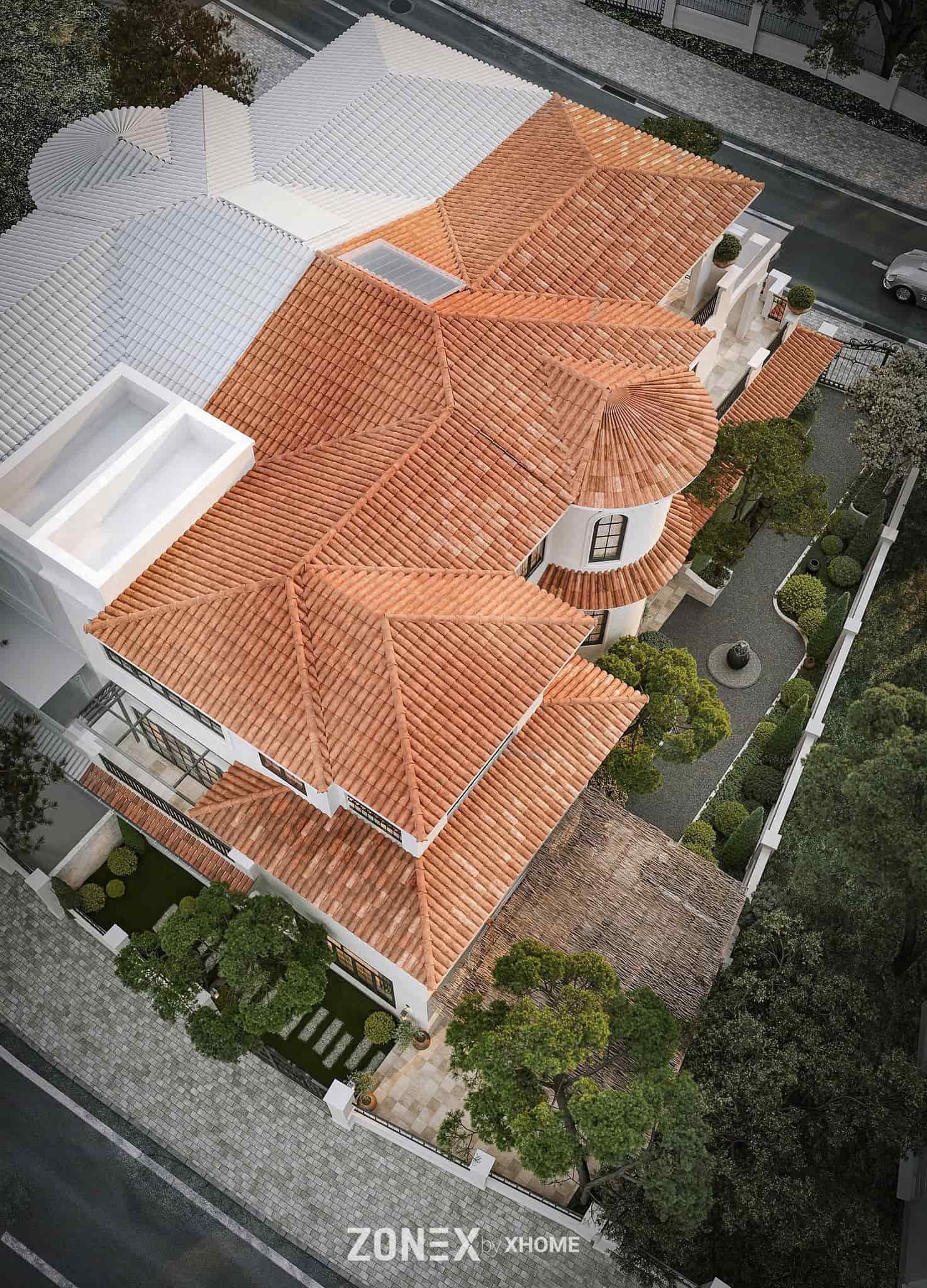Thiết kế cải tạo biệt thự Vista Lago Villa 3 tầng mang phong cách Địa Trung Hải 3 Thiet ke cai tao biet thu Dia Trung Hai 3 tang Vista Lago Villa 3