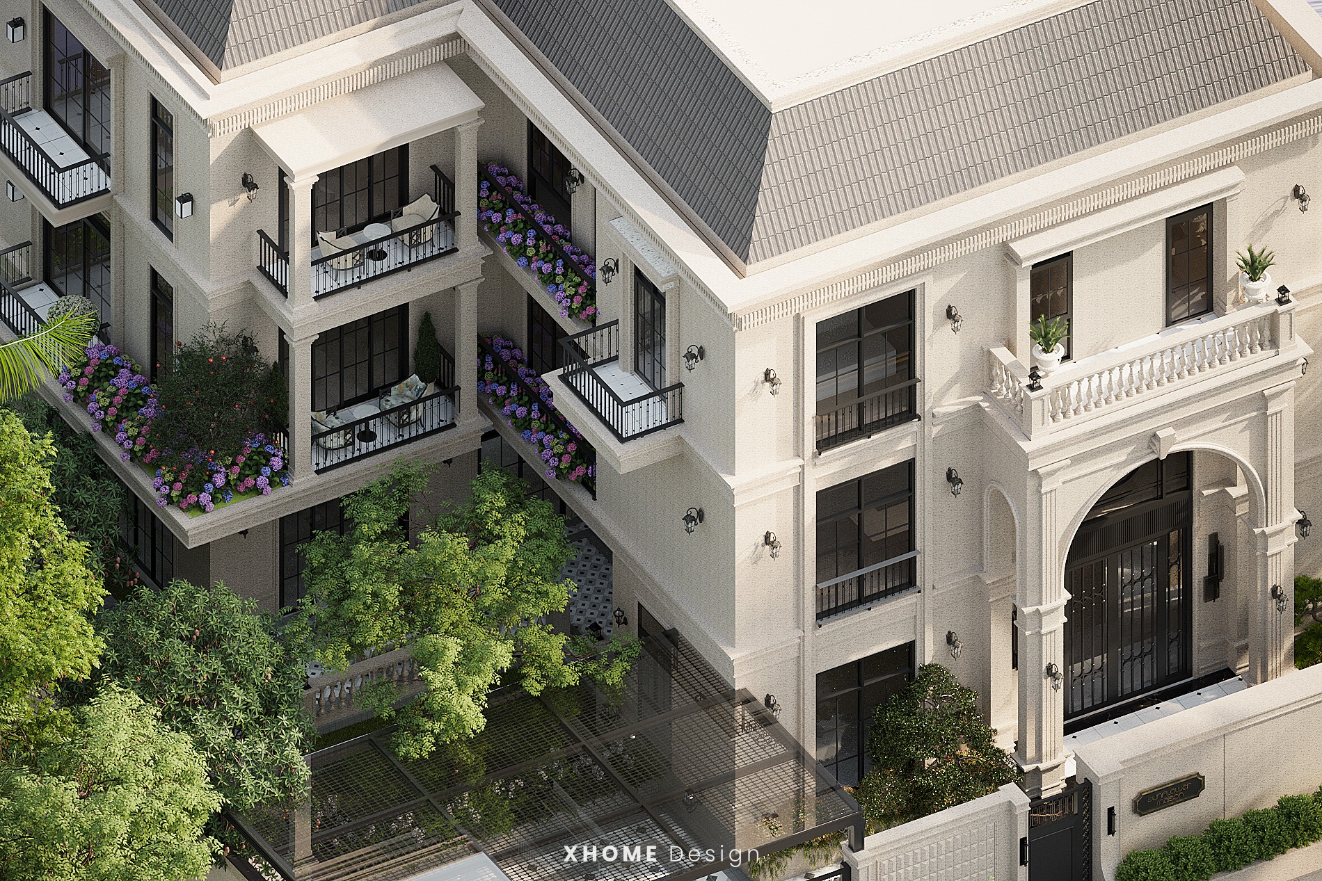 Biệt thự Bình Dương 3 tầng – Dự án Sunflower Maison 3 Sunflower Maison - hình 2