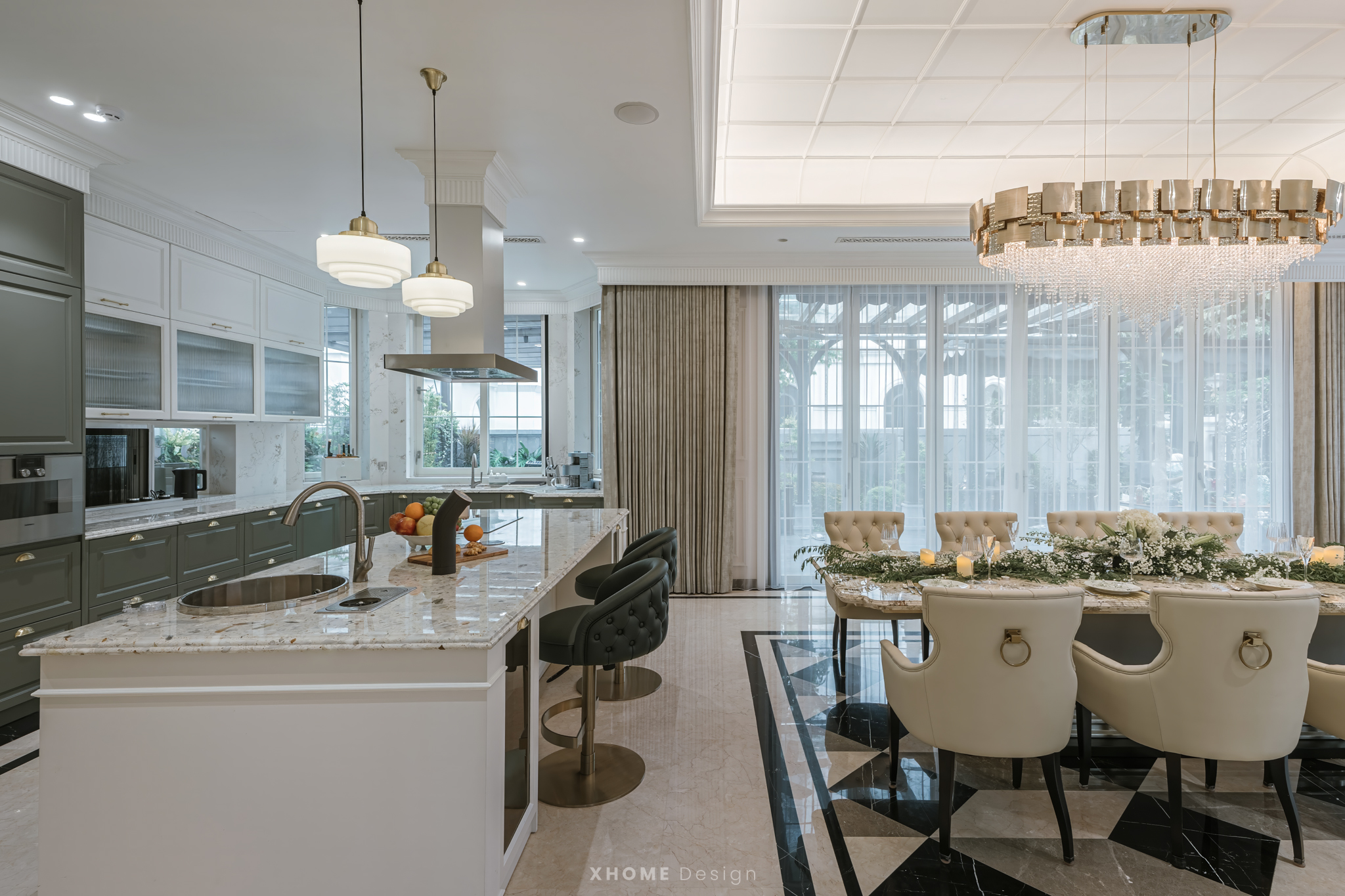 Thiết kế nội thất tân cổ điển