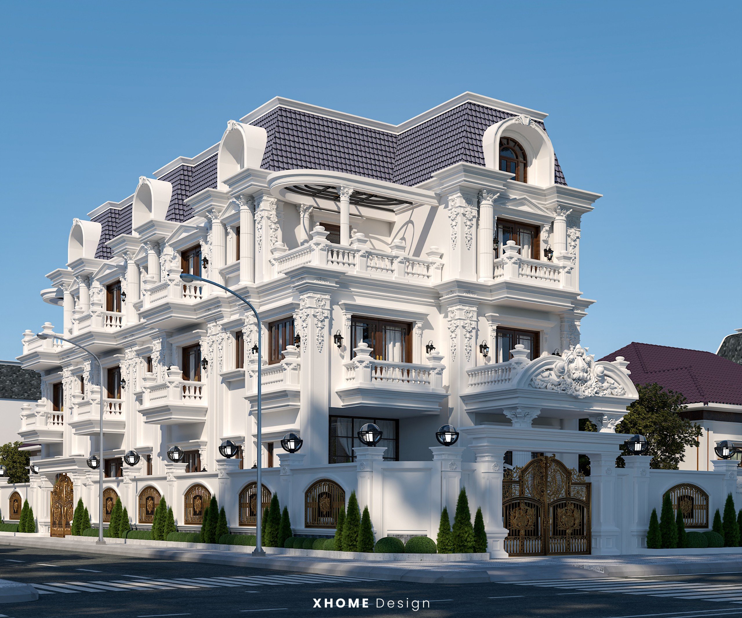 Mẫu biệt thự tân cổ điển NINH KIỀU VILLA tại Cần Thơ