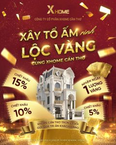 XÂY TỔ ẤM RINH LỘC VÀNG | SIÊU ƯU ĐÃI ĐẶC BIỆT MỪNG XHOME CẦN THƠ TRÒN 2 TUỔI 2 Hình ảnh Poster chương trình khuyến mãi